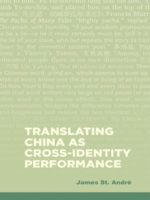 cover image of Translating China as Cross-Identity Performance